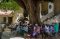 Time for a chat, Lamu town Kenya coast