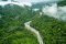 Aerial view of Pacuare River, Costa Rica