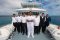 Crew of the Beluga yacht, Galapagos Islands, Ecuador