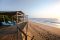 Beach deck at Thonga Beach Lodge