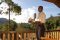 Coffee is served at Buhoma Lodge, Uganda
