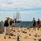 The end of the hike on Seymour Island, Galapagos Islands
