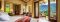 Guest room at Hacienda Urubamba