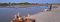 Bush dinner at Luangwa River Camp