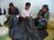 Embroiderers in Antsirabe, Madagascar