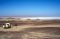 Salt Pan on Skeleton Coast, Namibia