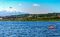 Canoeing on Lake Villarica, Lake District, Chile