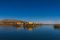 One of the Uros Islands, Lake Titicaca, Peru