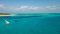 Dhow sailing trip with Fanjove Island near Songo Songo in Indian Ocean, Tanznaia