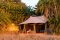 Guest tent at Busanga Plains Camp, Kafue, Zambia