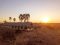 Exterior of guest tent at Camp Kalahari, Makgadikgadi Pans, Botswana