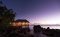 Masoala Forest Lodge sea deck in the evening, Madagascar