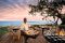 Breakfast on the deck at Bumi Hills Safari Lodge, Lake Kariba, Zimbabwe