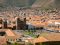 Aerial view over Cusco, Peru
